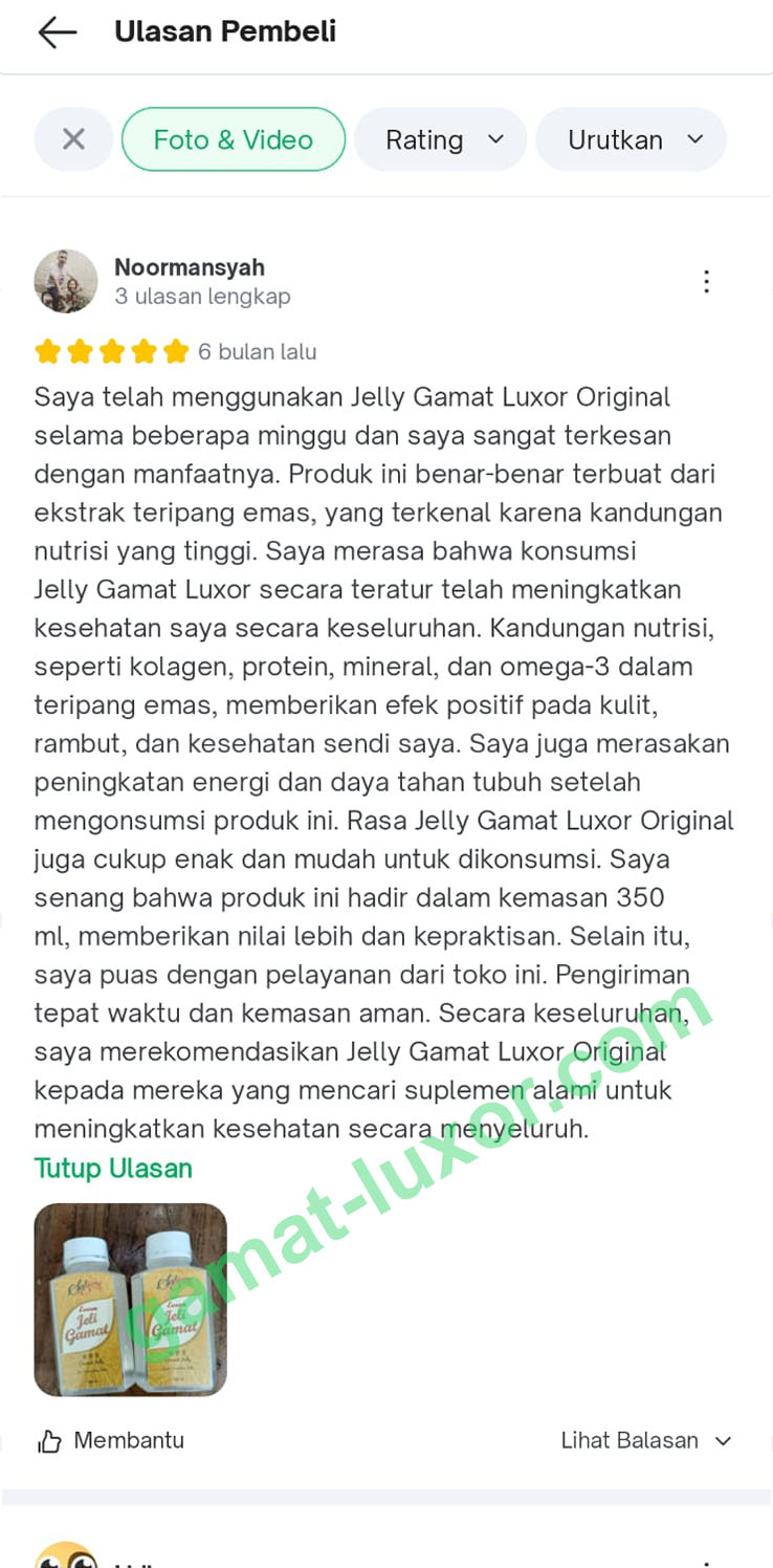 Testimoni Luxor 2